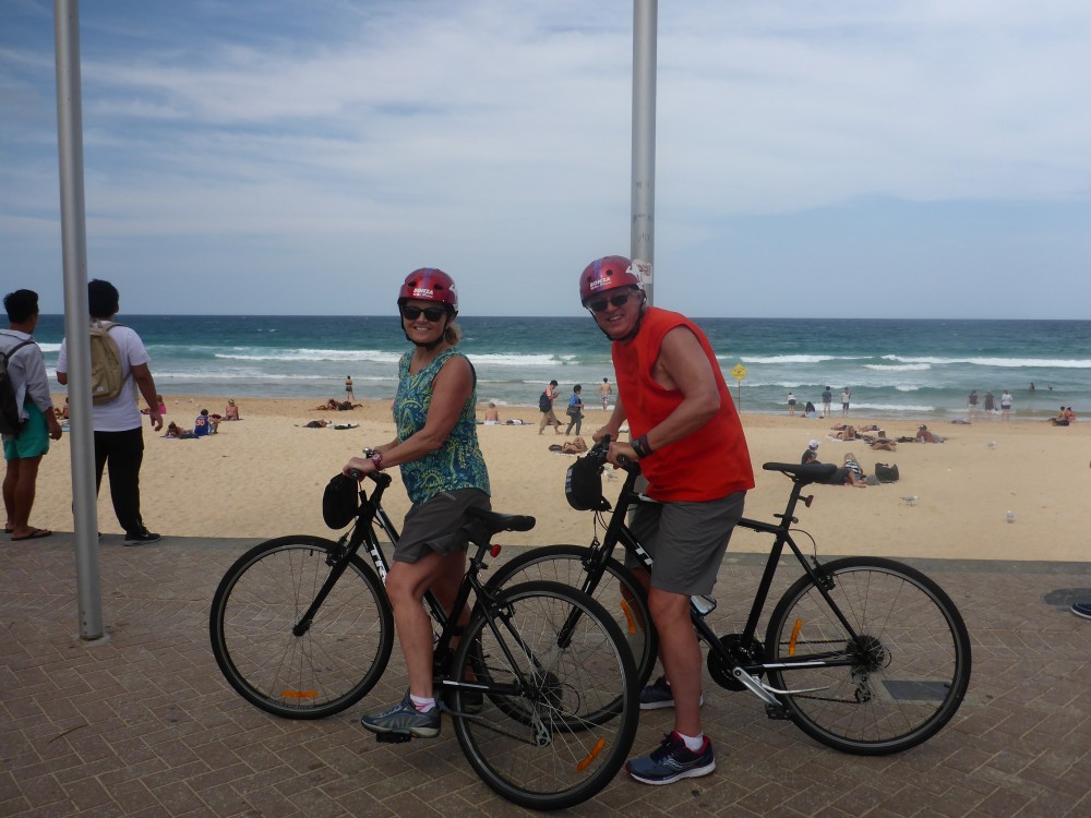 Manly Beach and Sunset Cruise Bike Tour