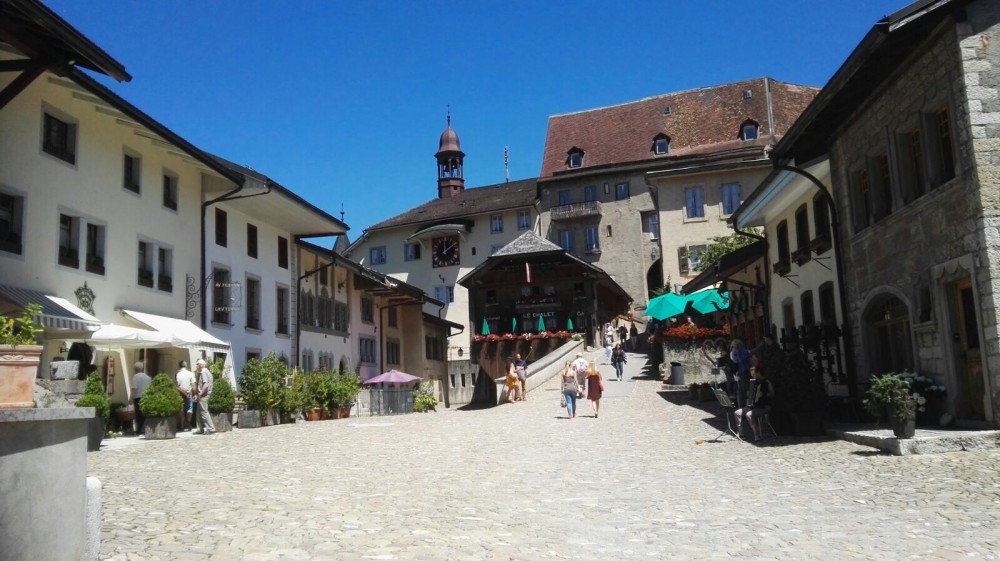 Gruyères Gold With Cheese + Chocolate Factory From Geneva