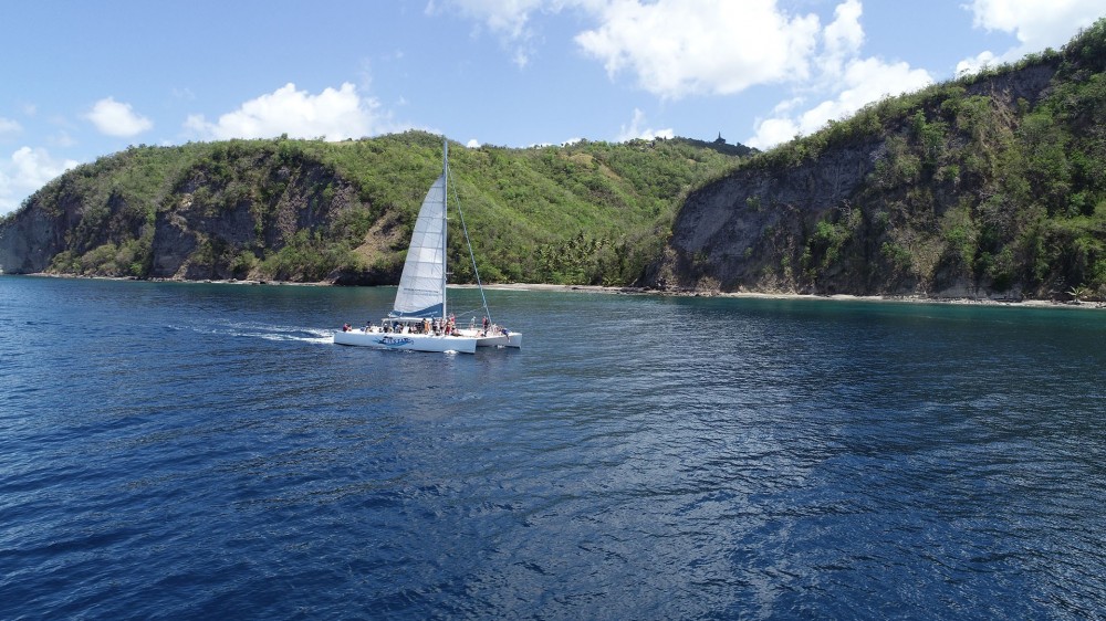 Soufriere One Way Transfer from Rodney Bay by Catamaran