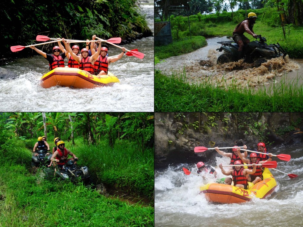 Bali Atv Quad Bike And White Water Rafting Denpasar City Benoakuta Project Expedition 