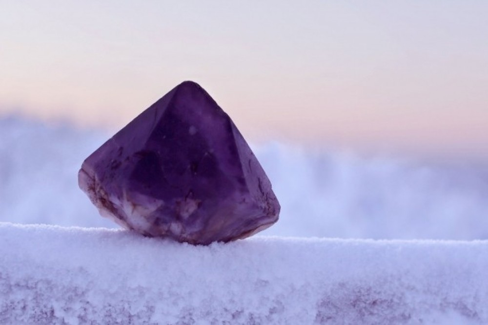 Wintertime Amethyst Mine Visit from Rovaniemi