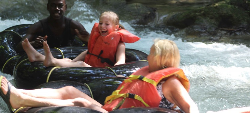 Jungle River Tubing Adventure Tour from Montego Bay