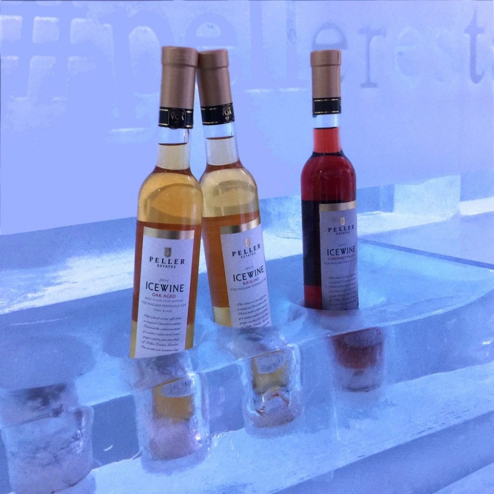 Delano winery ice castle