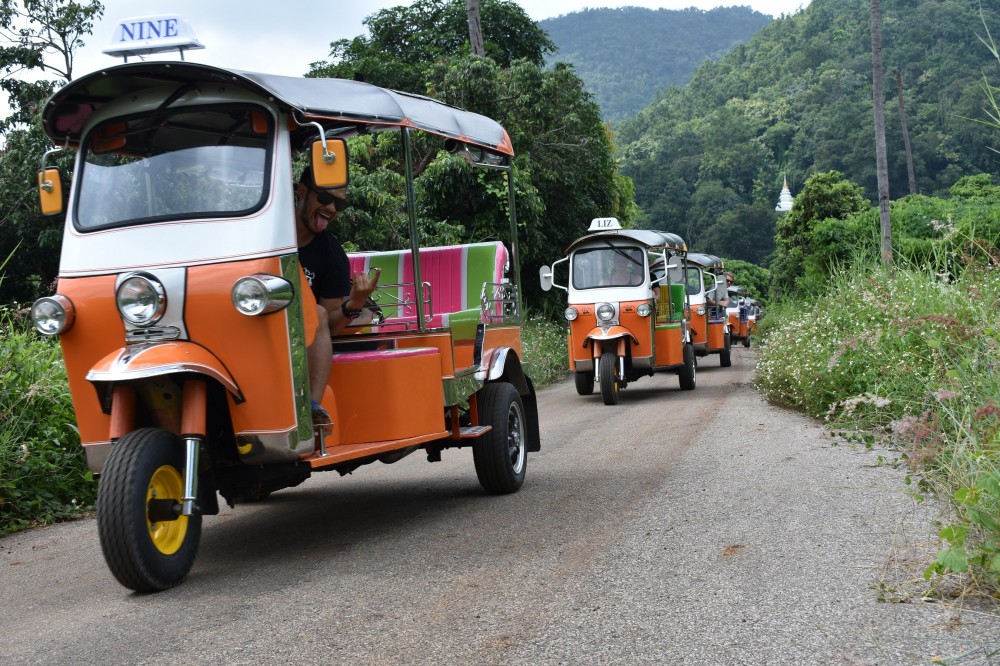 3 Day / 2 Night Tuk Tuk and Hill Tribe Adventure from Chiang Mai