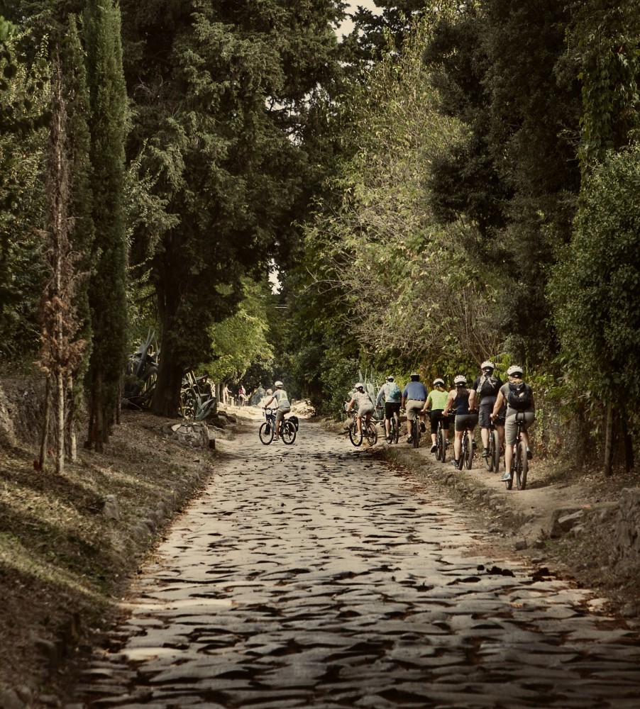 bike tour rome appian way
