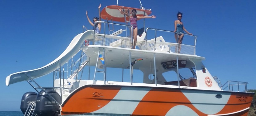 Private Catamaran Charter on the Happy Fish 2