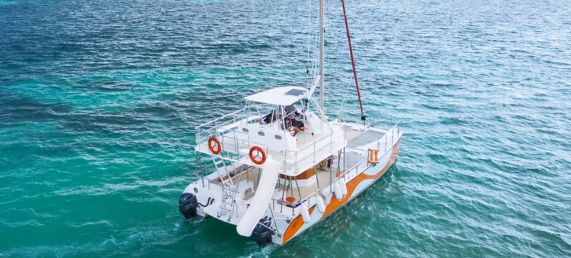 Semi-Private Snorkeling Cruise with Water Slide