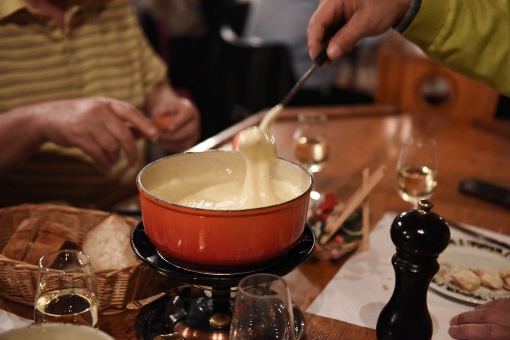 Cheese & Chocolate Tasting in Gruyères