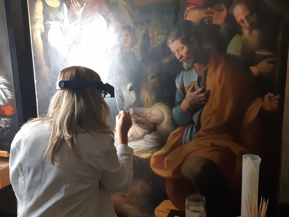 Restoring Caravaggio - Private Tour including VIP Restoration Lab