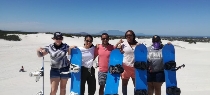 Sandboarding Atlantis Dunes