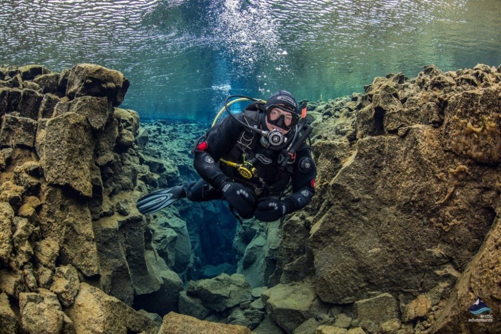 Scuba Diving In Iceland - Deep Into The Blue from Reykjavik - Reykjavik 