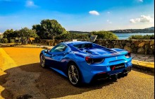 Driving around Porto Cervo | Italy (Ferrari & Lamborghini)