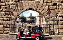 Private Rome by Golf Cart - Half and Full Day Options