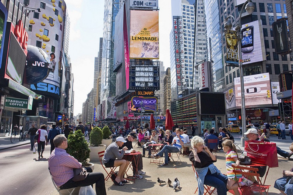 Times Square Small Group Tour