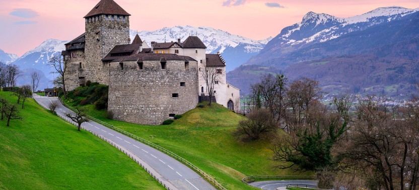 Vaduz in Liechtenstein & Swiss Heidiland on a Private Day Trip