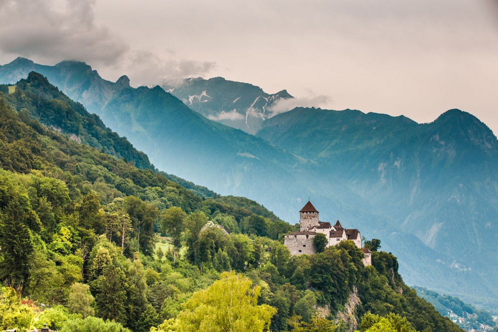 Vaduz in Liechtenstein & Swiss Heidiland on a Private Day Trip