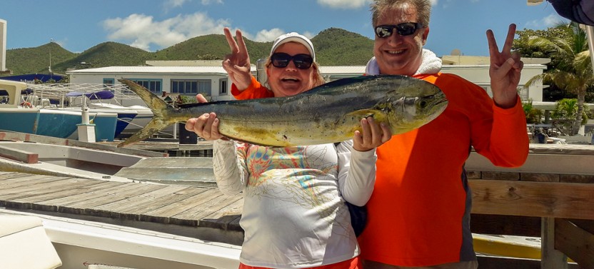 Private St Maarten Off-Shore Fishing (9.5 hrs)