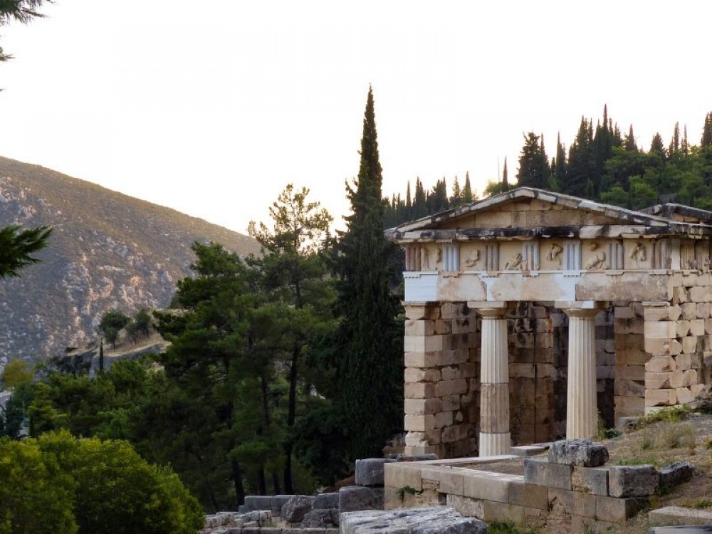 Ancient Delphi and Arachova
