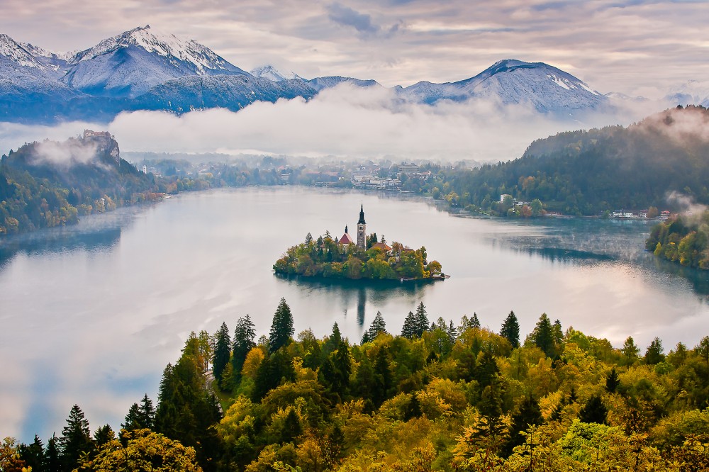 Private Grand Alpine Day Tour with Lake Bohinj + Bled