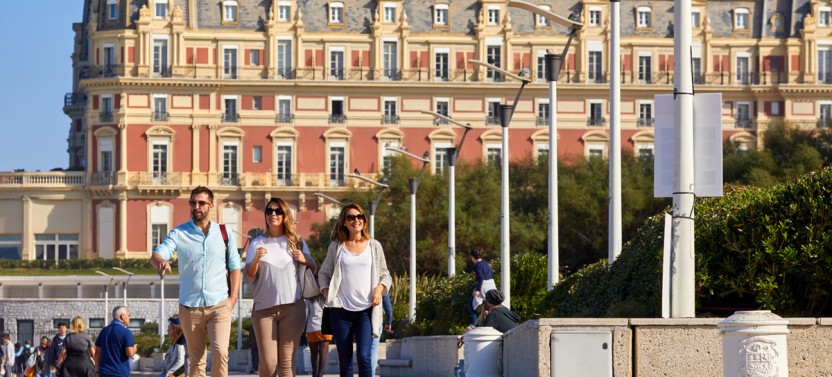 Biarritz And French Basque Coast From San Sebastian