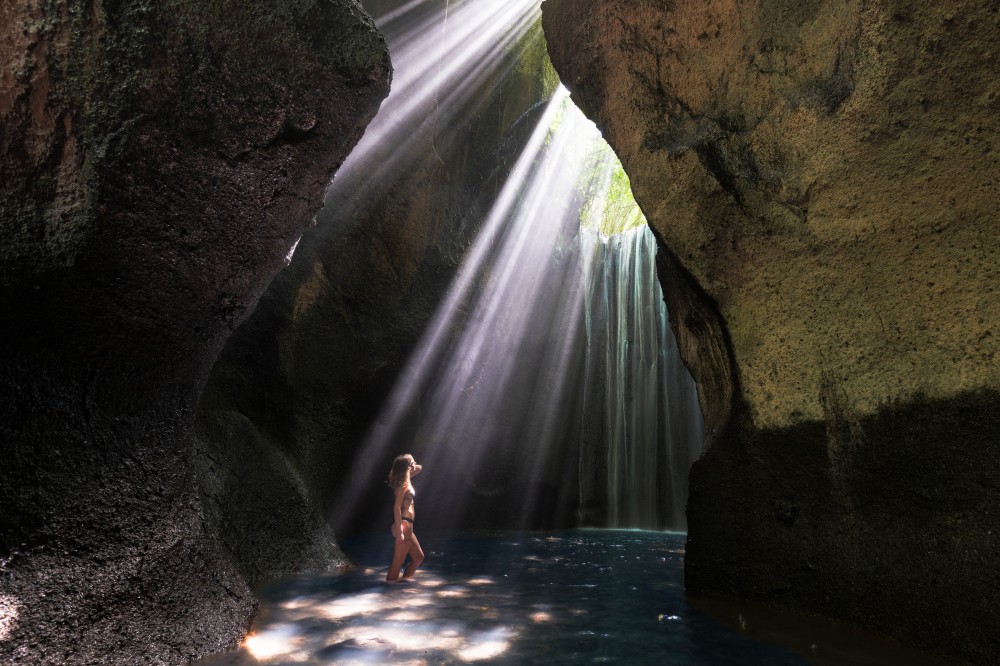 Private Best Of Bali Falls: Tibumana, Tukad Cepung & Tegenungan