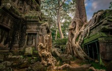 2-Day Private Angkor Wat Small Circuit & Kulen Waterfall Tour