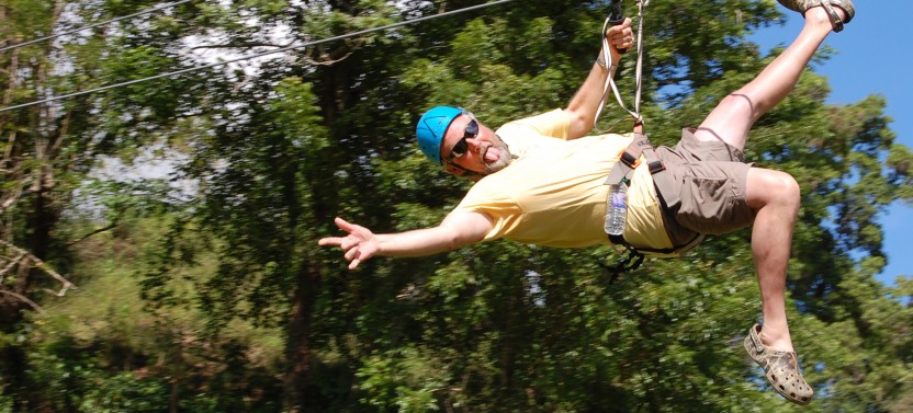 Zip N Splash Adventure plus Horseback Riding