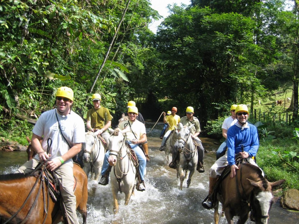Private: Rainforest Horseback Riding Expedition and boat -San Jose