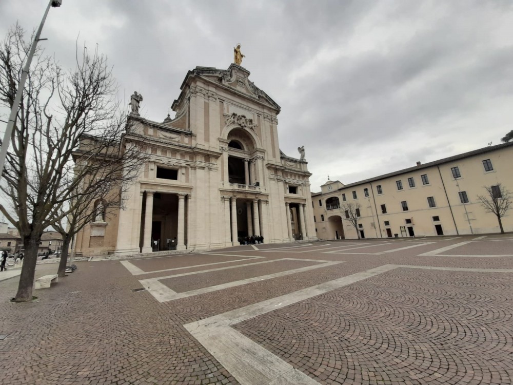 Assisi: the Three Major Basilicas. St. Francis, St. Clare and Porziuncola chapel