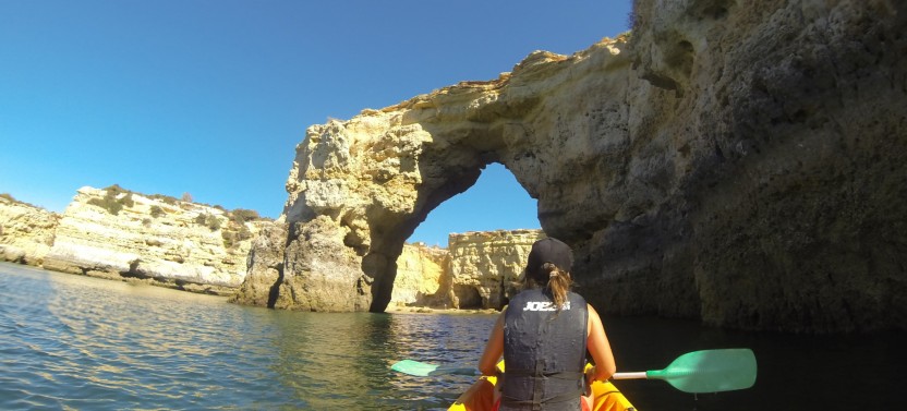 Explore the Algarve Caves & Wild Beaches Kayak Tour