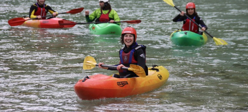Guided Sit-On-Top Kayak Small Group Trip on Soca River