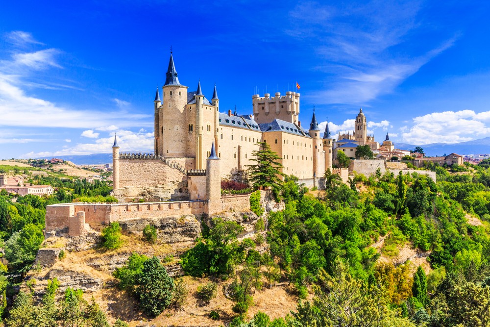 Private Drive: Segovia and Avila from Madrid