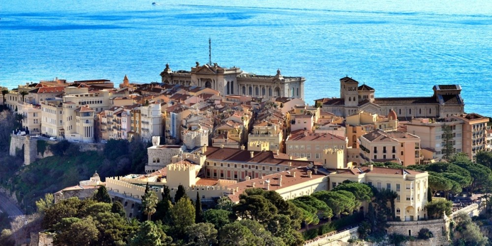 Monaco, Monte Carlo, Eze, La Turbie from Villefranche