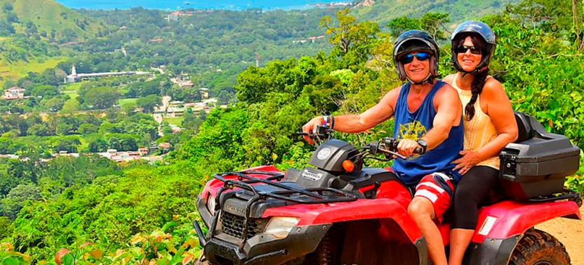 Zipline + ATV Shore Excursion From Caldera & Puntarenas