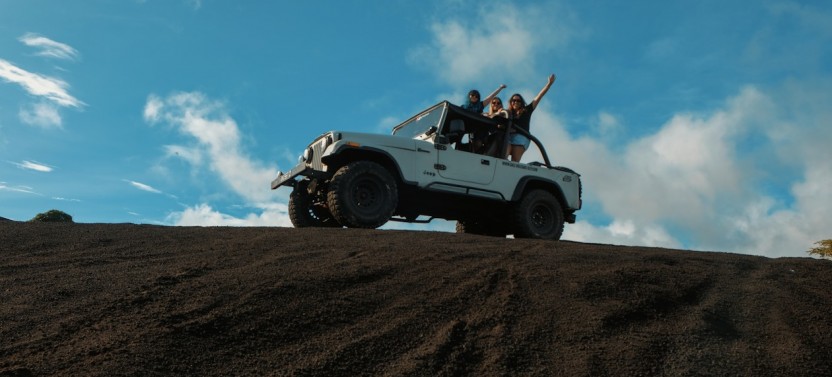 Mount Batur Sunrise By Jeep 4WD Tour + Hot Spring Excursion