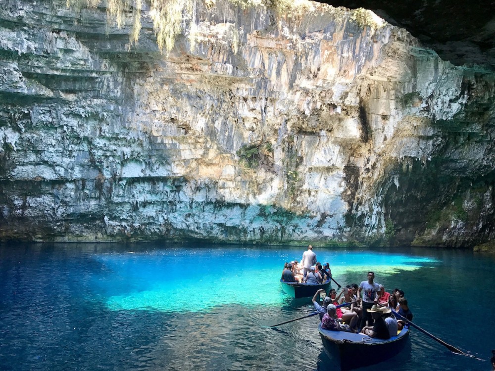 The Caves Melissani Lake & Drogarati Cave Argostolion Project Expedition