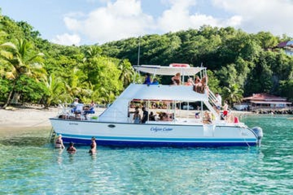 Private 1/2 Day: Snorkeling Along The West Coast from Marigot Bay