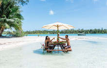 Private Honeymoon Picnic in the Lagoon