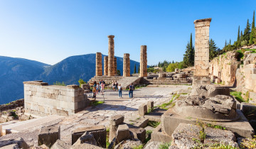 A picture of 2 Day Delphi Tour From Athens - Tourist Class