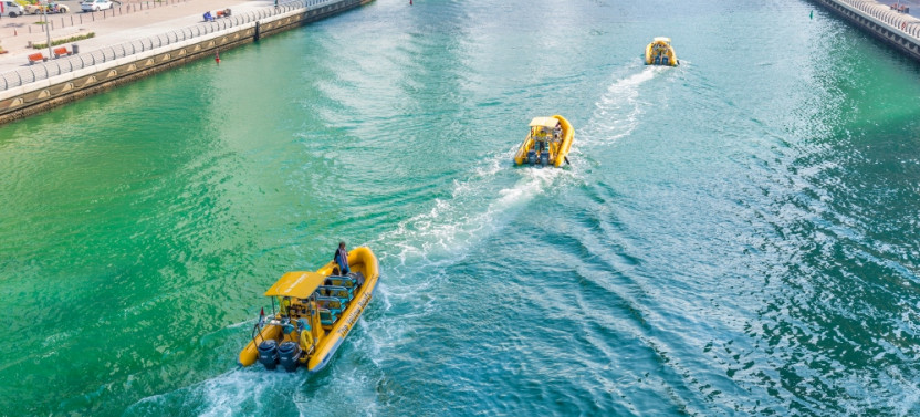 60 Minute - Yellow Boat Marina Cruise from Dubai