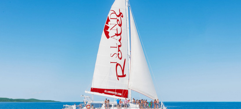 Reggae Catamaran and Snorkeling Cruise from Negril