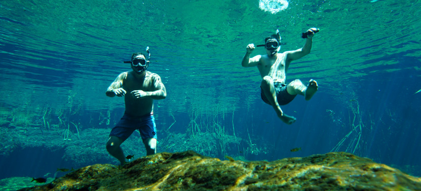Private Cenotes Tour with Snorkeling at Yalku Lagoon