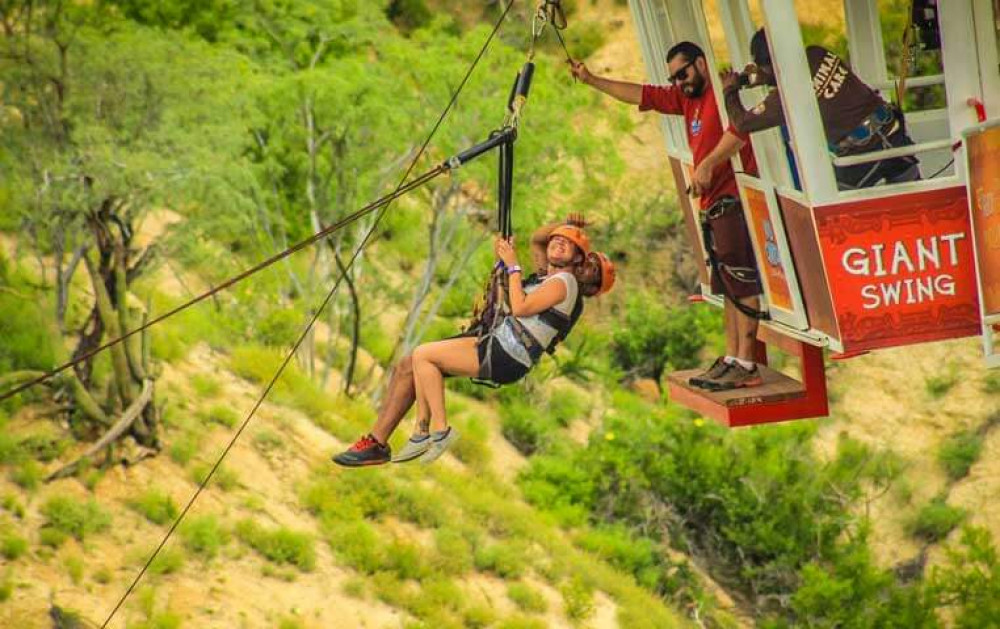 Los Cabos Giant Sling Swing Cabo San Lucas Project Expedition