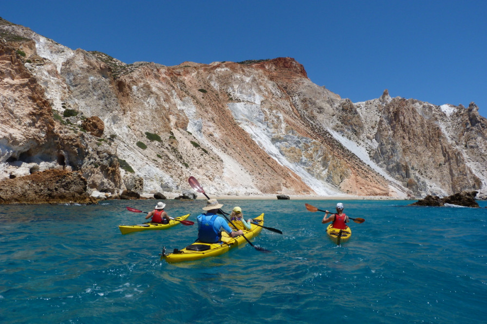 Sea Kayak Milos Project Expedition