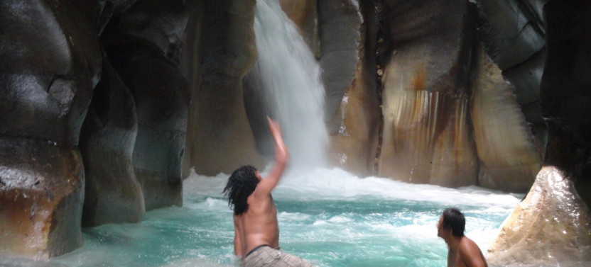 Cathedral Waterfalls and Hot Springs Adventure