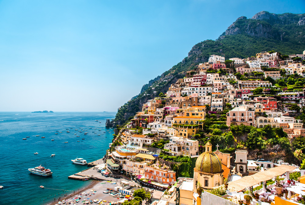 Day Trip from Rome to the Amalfi Coast by High Speed Train & Car