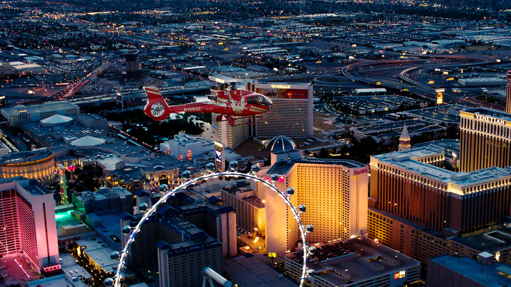 Las Vegas Strip Night Flight Tour with Transfers - Las Vegas | Project ...