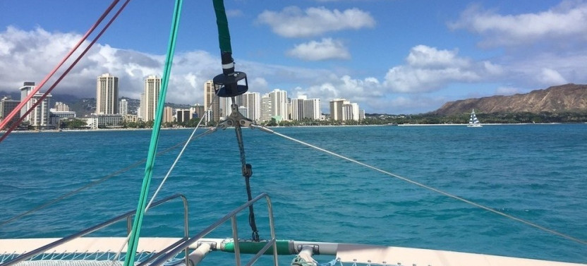Afternoon Delite Catamaran Sail with Mai Tai