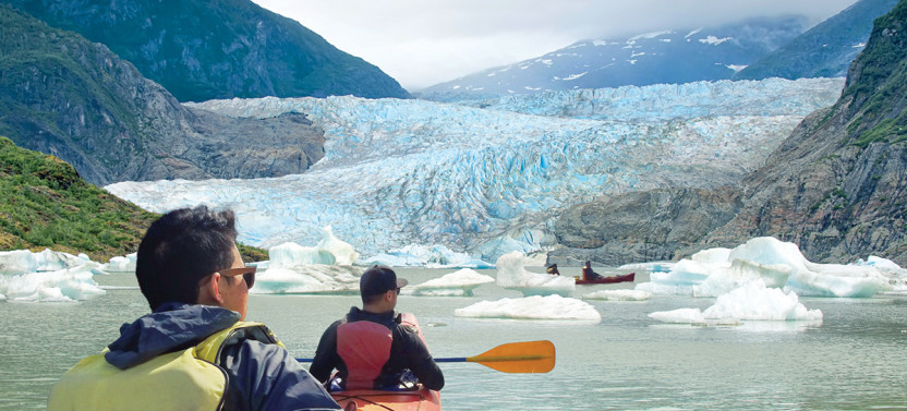 Mendenhall Lake Kayaking & Salmon Bake
