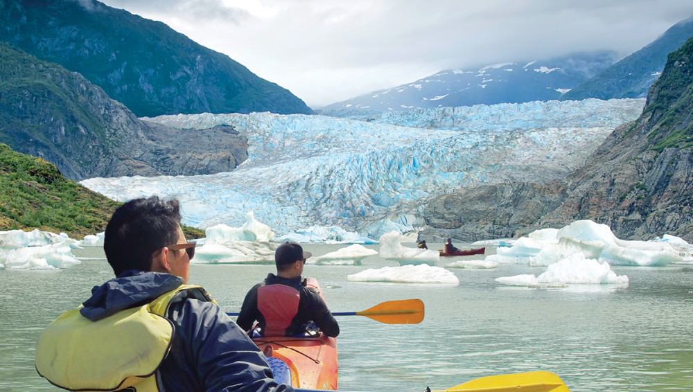 Mendenhall Lake Kayaking & Salmon Bake